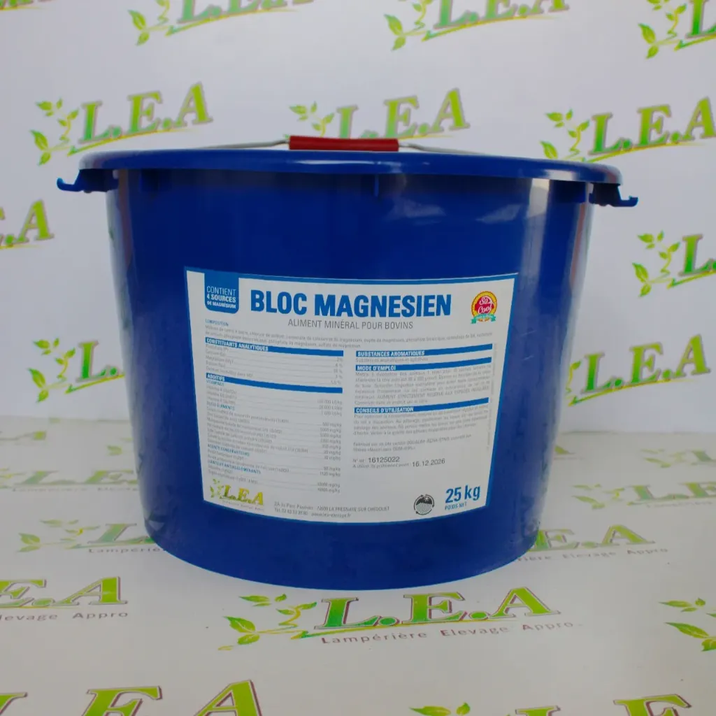 Bloc(s) Magnésien°" - 25kg