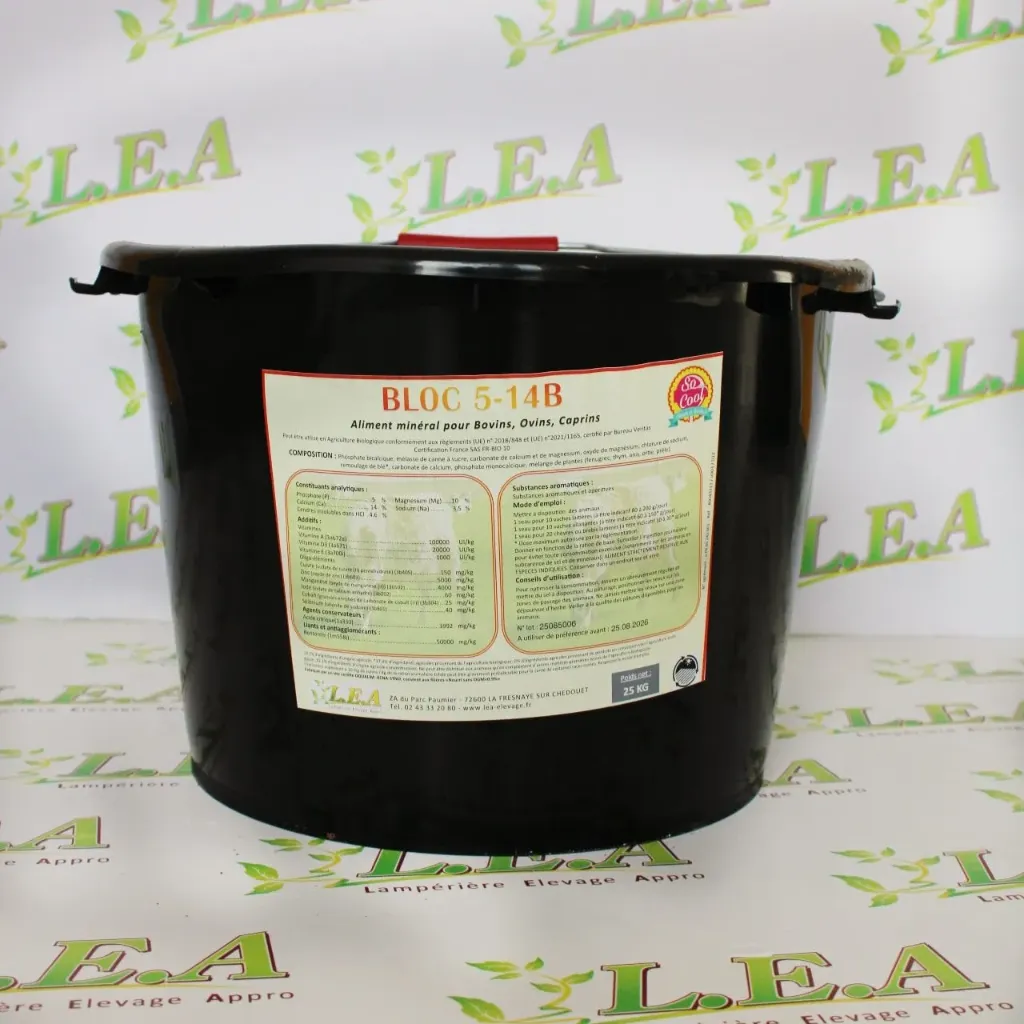 Bloc 5 14°" UAB - 25kg