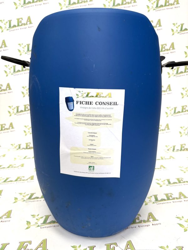 Vinaigre de cidre, L.E.A, société de négoce agricole, 72600 Villeneuve-en-Perseigne